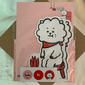 BT21 RJ Letter Set (12pc) - JIN - NEW